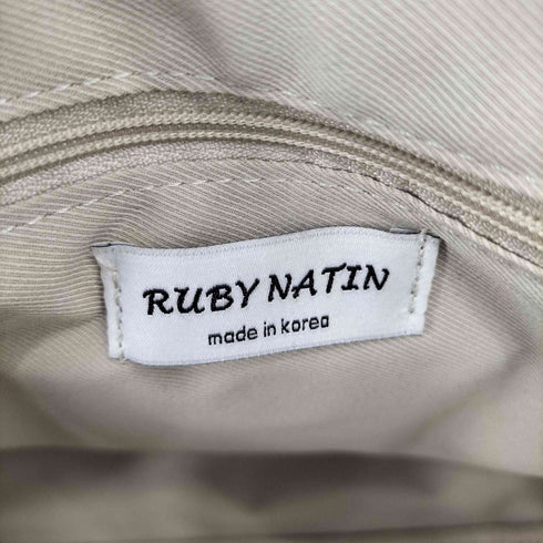 RUBY NATIN フェイクレザー ハンドバッグ レディース