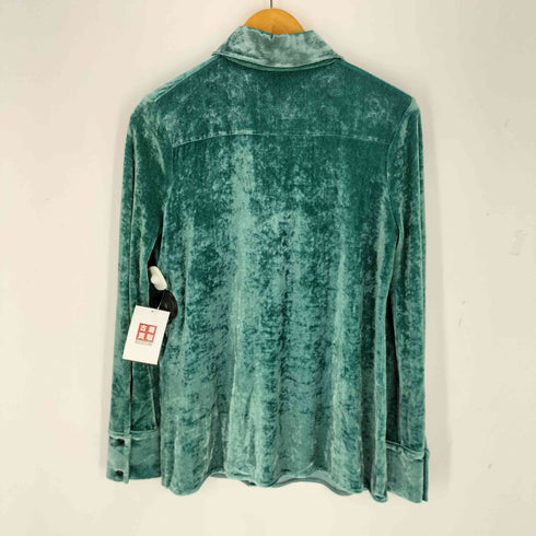 ジルサンダー JIL SANDER ベルベットジャージー シャツ レディース 36