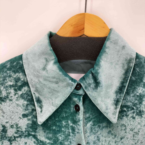 ジルサンダー JIL SANDER ベルベットジャージー シャツ レディース 36