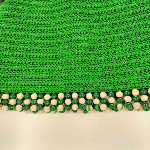 アカネウツノミヤ AKANE UTSUNOMIYA KNITWEAR ウッドビーズスカート レディース JPN:36