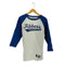 チャンピオン Champion FIBBERSロゴ ラグラン クルーネックロンT メンズ import:M