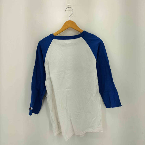 チャンピオン Champion FIBBERSロゴ ラグラン クルーネックロンT メンズ import:M
