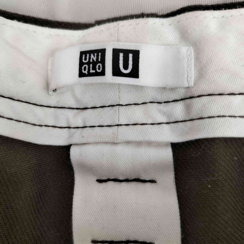 ユニクロユー UNIQLO U ワイドフィットチノ メンズ 76