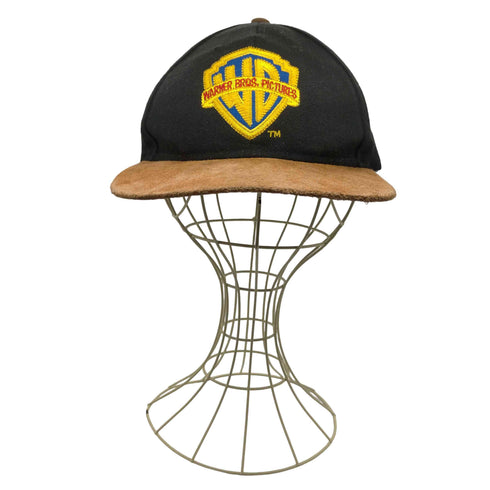 ワーナーブラザーズスタジオストア WARNER BROS STUDIO STORE ロゴ 刺繍 スナップバック 6パネル バイカラー キャップ メンズ