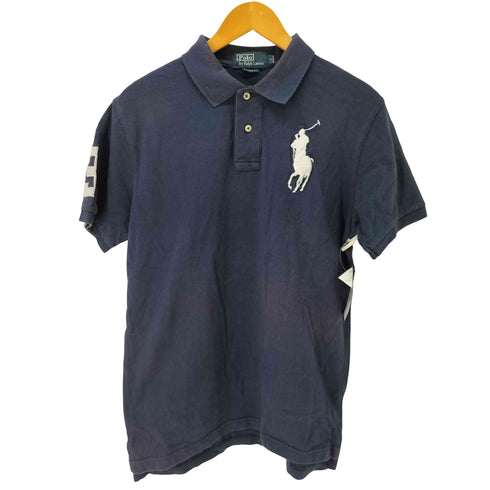 ポロバイラルフローレン Polo by RALPH LAUREN ビッグポニー刺繍 ポロシャツ メンズ import:L