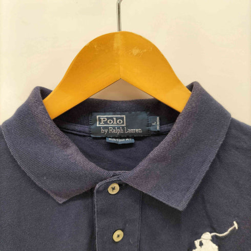 ポロバイラルフローレン Polo by RALPH LAUREN ビッグポニー刺繍 ポロシャツ メンズ import:L