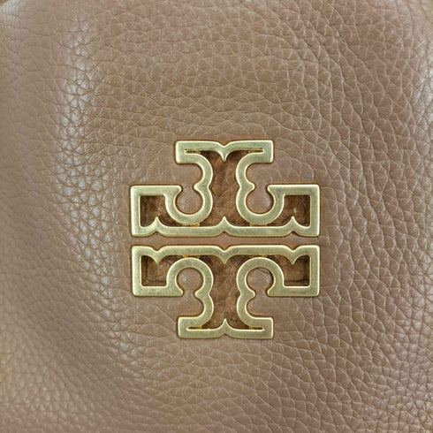 トリーバーチ TORY BURCH ブリテン カーフレザー チェーン トート シボ革 レディース