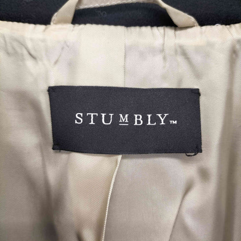 STUMBLY クーンシルエット ウールコート レディース JPN:36