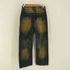 JEANS Y2K マッド加工 セミフレアデニム メンズ M