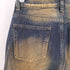 JEANS Y2K マッド加工 セミフレアデニム メンズ M