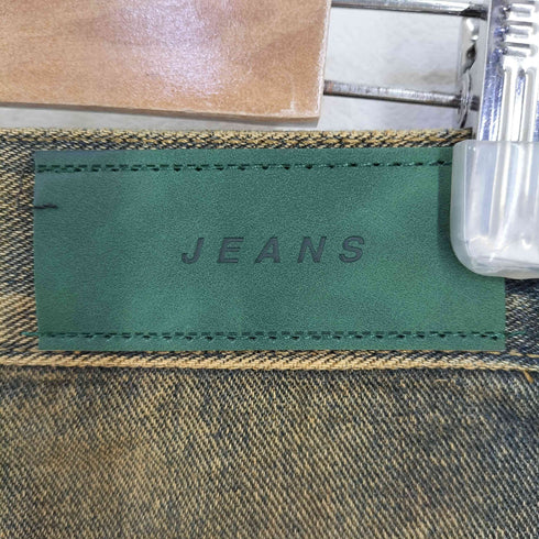JEANS Y2K マッド加工 セミフレアデニム メンズ M