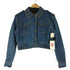 キャサリンハムネットロンドン KATHARINE HAMNETT LONDON エポレット付き クロップドデニムジャケット レディース import:M