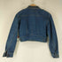 キャサリンハムネットロンドン KATHARINE HAMNETT LONDON エポレット付き クロップドデニムジャケット レディース import:M