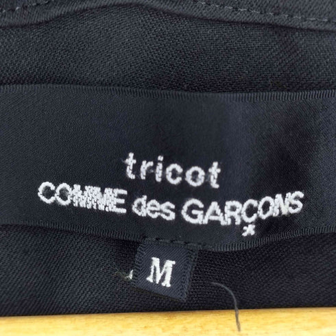 トリココムデギャルソン tricot COMME des GARCONS 92AW L/S ウールキュプラ デザインワンピース レディース JPN:M