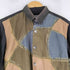 コムデギャルソンオム COMME des GARCONS HOMME 03AW 田中オム L/S パッチワークデザインシャツ メンズ JPN:M