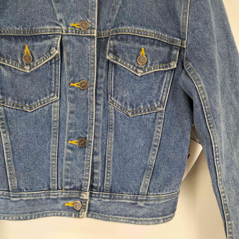 キャサリンハムネットロンドン KATHARINE HAMNETT LONDON クロップドデニムジャケット レディース import:M