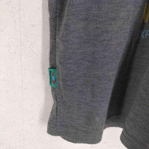 NEWJNXS フロントプリント クルーネック Tシャツ メンズ XL