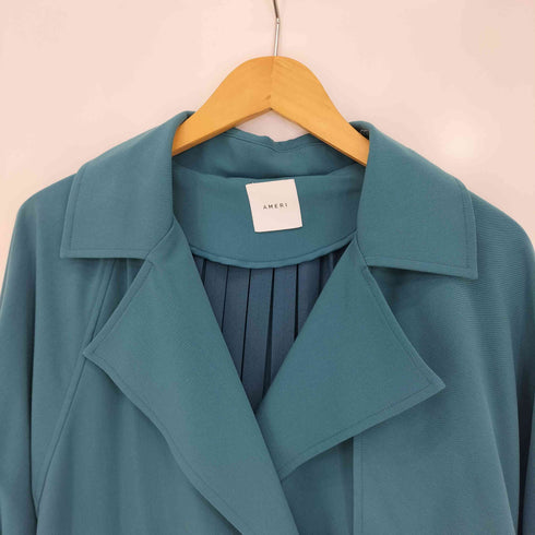 アメリ AMERI BACK PLEATS TRENCH レディース