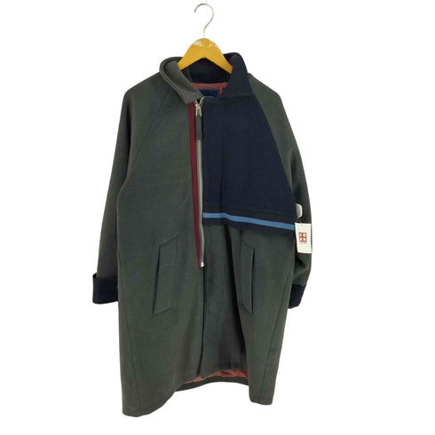 UNVESNO ドッキングニット コート メンズ M