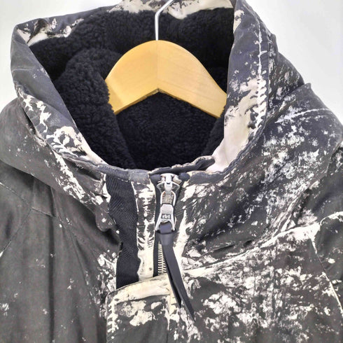 ボリスビジャンサベリ 11 by Boris Bidjan Saberi Snow Bleach スノーブリーチ 背面刺繍 ロングコート メンズ