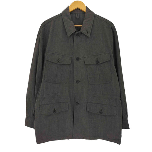 ネストローブコンフェクト nest Robe CONFECT ウールコットンリネンサファリジャケット メンズ JPN:3