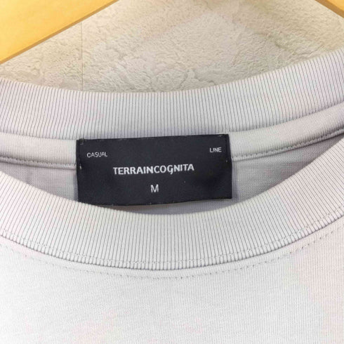 TERRAINCOGNITA フロントロゴ クルーネックTシャツ メンズ M