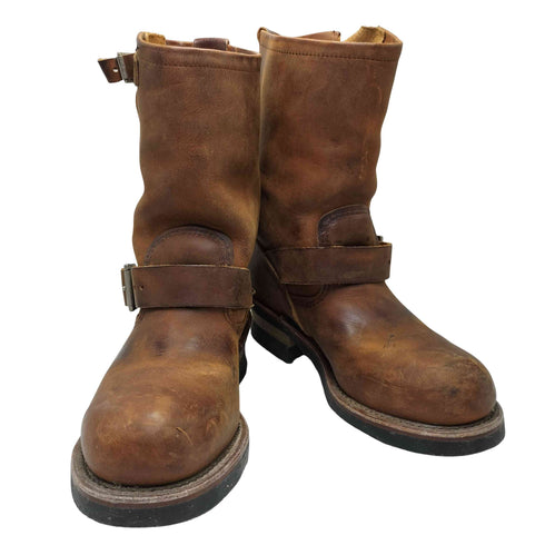 レッドウィング RED WING 00S USA製 D 2972 レザー ショート エンジニア ブーツ メンズ JPN:25