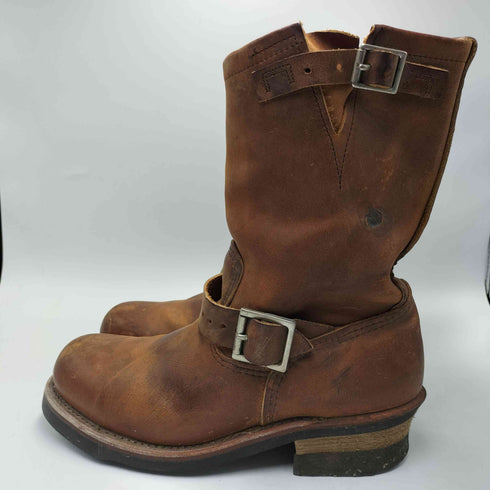 レッドウィング RED WING 00S USA製 D 2972 レザー ショート エンジニア ブーツ メンズ JPN:25