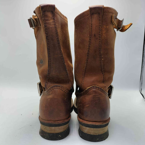 レッドウィング RED WING 00S USA製 D 2972 レザー ショート エンジニア ブーツ メンズ JPN:25
