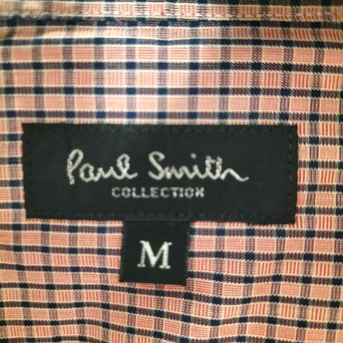 ポールスミス Paul Smith レギュラーカラーL/S チェックシャツ メンズ import:M