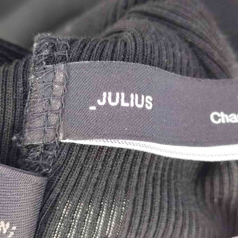 ユリウス JULIUS 22AW PERMANENT ドレープ ロングカットソー メンズ JPN:1