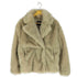 ザラ ZARA フェイクファー ショート コート レディース import:M
