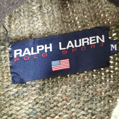 ポロスポーツラルフローレン POLO SPORT RALPH LAUREN ウールカウチンニット メンズ import:M