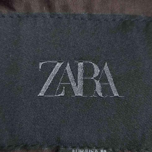 ザラ ZARA FAUX LEATHER BOMBER JACKET フェイクレザー ボンバージャケット レディース import:M