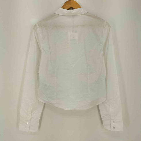 ザラ ZARA ストレッチポプリンシャツ レディース import:M