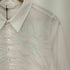 ザラ ZARA ストレッチポプリンシャツ レディース import:M