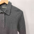アンクレイヴ uncrave 24AW リブ フレアスリーブ ポロ ニット レディース JPN:2