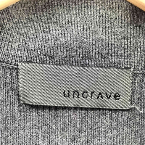アンクレイヴ uncrave 24AW リブ フレアスリーブ ポロ ニット レディース JPN:2