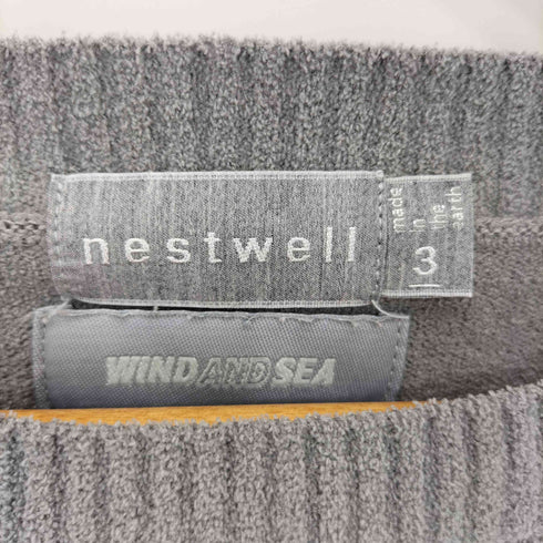 ウィンダンシー WIND AND SEA クルーネック 半袖Tシャツ カットソー ニット メンズ JPN:3