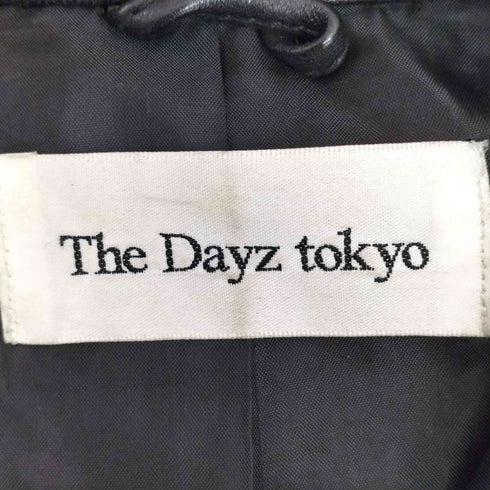 ザデイズトウキョウ The Dayz Tokyo 山羊革 ダブルライダースジャケット レディース JPN:40
