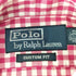 ポロバイラルフローレン Polo by RALPH LAUREN CUSTOM FIT スモールポニー刺繍 L/Sギンガムチェックシャツ メンズ 14 1/2