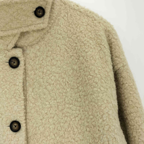 ジョルジュレッシュ GEORGES RECH ブークレ ミドルシャツコート レディース FREE