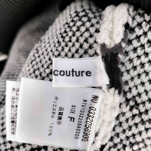 ナチュラルクチュール natural couture お花ジャガードカーディガン レディース FREE