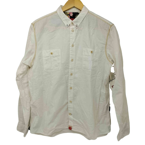 ポールスミス Paul Smith SPORTSWEAR マチ付 ボタンダウン シャツ メンズ import:M