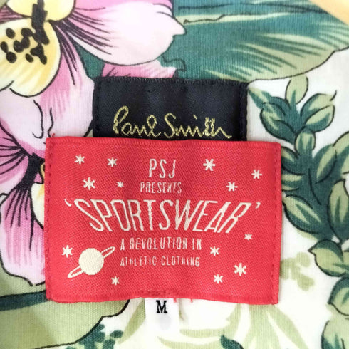 ポールスミス Paul Smith SPORTSWEAR マチ付 ボタンダウン シャツ メンズ import:M
