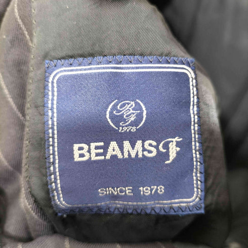 ビームスエフ BEAMS F 3B ストライプ シングルテーラードジャケット + スラックス セットアップ レディース 95