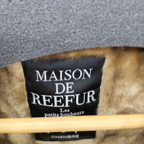 メゾンドリーファー Maison de Reefur ライナー付き メルトン コクーン ダッフルコート レディース 38