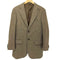 CLOTHING バスケットボタン ヘリンボーン 2B テーラードジャケット メンズ 胸囲92 胴囲80 身長170