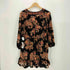 ザラ ZARA ベロア ペイズリー チュニック レディース import:M