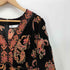 ザラ ZARA ベロア ペイズリー チュニック レディース import:M